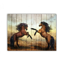Панно с изображением лошади Creative Wood ZOO ZOO - 19 Два коня